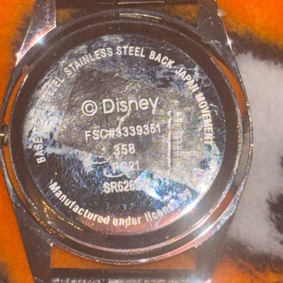 Disney Cinderella Silver and Black Watch - Picture 4 of 4